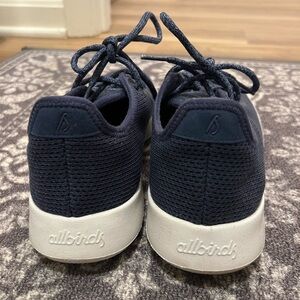 Women’s Navy AllBird Tree Runners Size 10